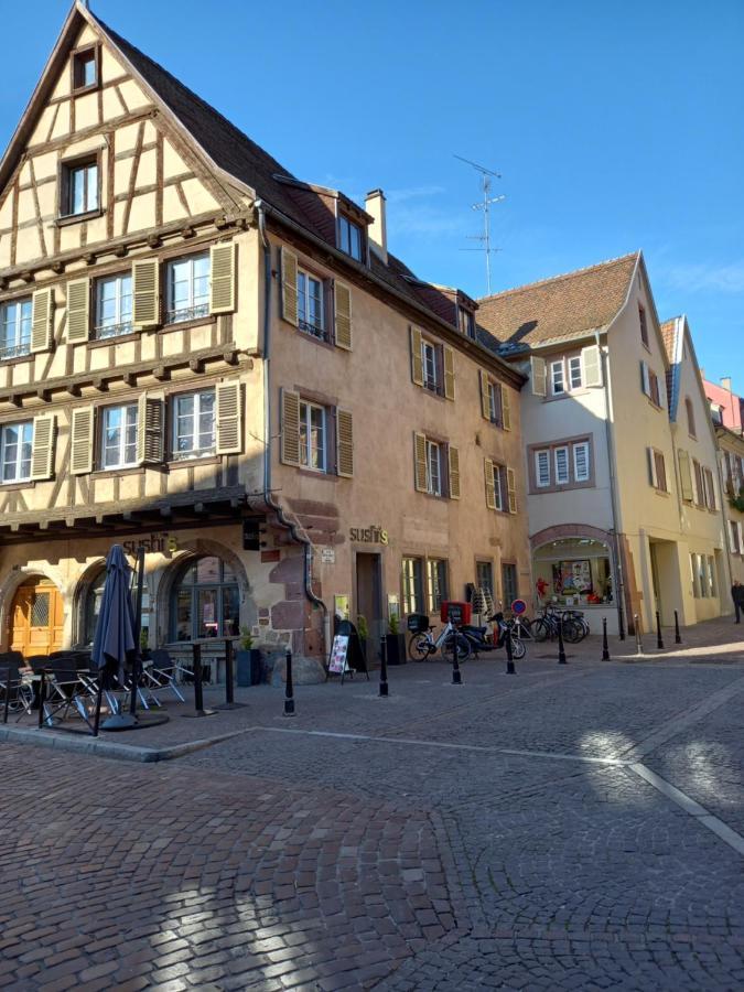 Colmar: Studio Dans Le Centre Historique Exteriör bild