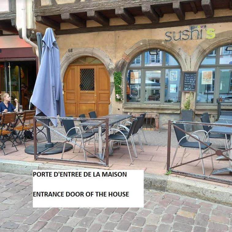 Colmar: Studio Dans Le Centre Historique Exteriör bild